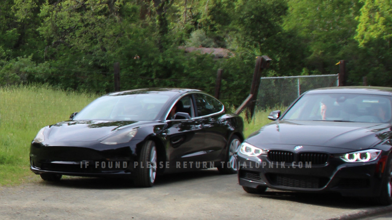 Illustration for article titled This Is The Tesla Model 3 Way Before You're Supposed To See It